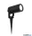ALADDIN 5010BK Spikey Outdoor Coastal Spotlight - Black Polycarbonate