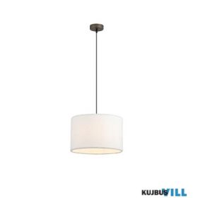   ALADDIN 50503LT Chelsea 1Lt Pendant, Latte Metal with Plush Shade