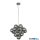 ALADDIN 52131-17SM Berry 17Lt Pendant - Chrome > Smoke Glass