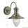 ALADDIN 5331-1AB Fisherman II Wall Light - Antique Brass > Seeded Glass