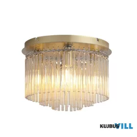   ALADDIN 55620-320CP Swizzle 5Lt Flush, Gold Metal with Champagne Rods