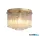 ALADDIN 55620-320CP Swizzle 5Lt Flush, Gold Metal with Champagne Rods