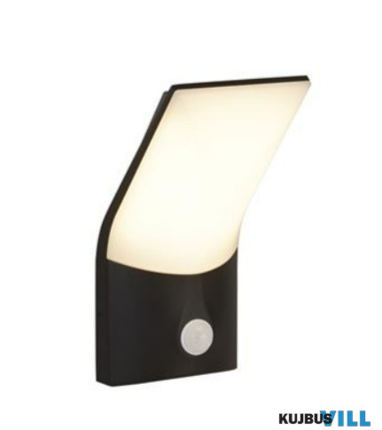 ALADDIN 58321BK Copenhagen Outdoor LED Wall Light, PIR - Die Cast, Opal