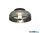 ALADDIN 59804-1SM Frisbee LED Flush - Metal > Smoked Glass