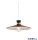 ALADDIN 601891BK Balham Pendant - Black & Gold Metal