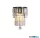 ALADDIN 61321-2AB Empire 2LT Wall Light, Antique Brass with Clear Crystal