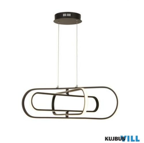 ALADDIN 61775BK Clip LED Pendant - Black Aluminium