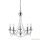 ALADDIN 6345-5SS Maypole 5Lt Pendant - Satin Silver