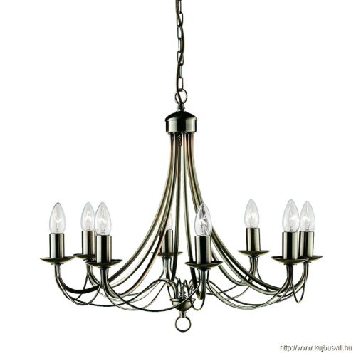 ALADDIN 6348-8AB Maypole 8Lt Pendant - Antique Brass