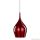 ALADDIN 6461-12RE Vibrant Pendant - Red Aluminium