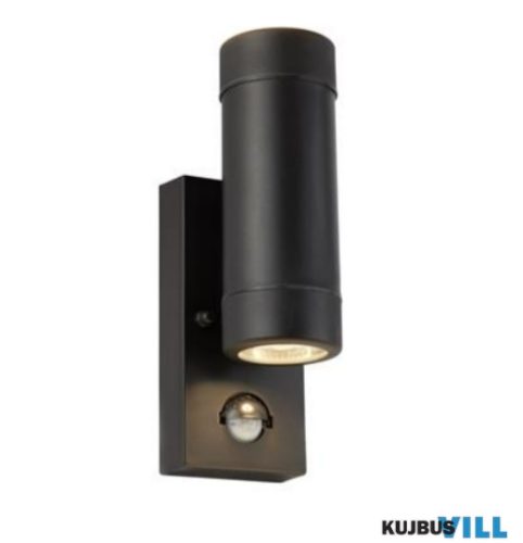 ALADDIN 6492-2BK Coastal Outdoor LED 2Lt Wall Light- Black Polypropylene,IP44