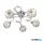 ALADDIN 6535-5CC Souk 5Lt Flush - Chrome & Laser Cut Shades