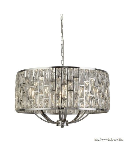 ALADDIN 6588-8CC Bijou 8Lt Pendant - Chrome > Crystal Glass