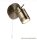 ALADDIN 6601AB Samson Bathroom Spotlight - Antique Brass, IP44
