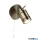 ALADDIN 6601AB Samson Spotlight Wall Light - Antique Brass Metal
