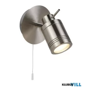   ALADDIN 6601SS Samson Spotlight Wall Light - Satin Silver Metal