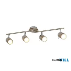   ALADDIN 6604SS Samson 4Lt Split Bar Spotlight - Satin Silver Metal