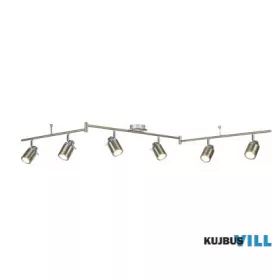   ALADDIN 6606SS Samson 6Lt Split Bar Spotlight - Satin Silver Metal