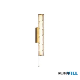   ALADDIN 66311-1GO Vibrate LED Wall Light, Matt Gold with Glass