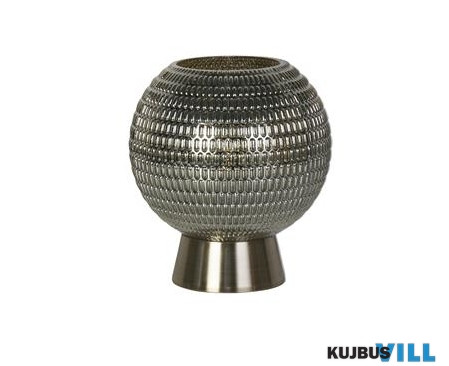 ALADDIN 67008PB Mila Table Lamp - Brass Metal > Green Glass