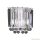 ALADDIN 6711-2CC Sigma 2Lt Wall Light - Chrome > Clear Acrylic Rods