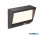 ALADDIN 67418BK Solar Wall Light - Black Metal > Frost PC