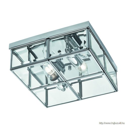 ALADDIN 6769-26CC Pisa 2Lt Flush -Chrome > Clear Bevelled Glass