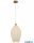 ALADDIN 67823-1WH Lux & Belle Ceiling Pendant - White Ceramic & Antique Brass