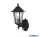 ALADDIN 68001BK Alex Outdoor Wall Light - Black Metal & Glass
