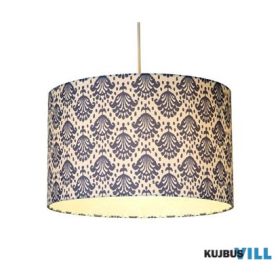 ALADDIN 68721 June Sapphire Print Drum Shade