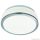 ALADDIN 7039-23SS Cheese 2Lt Flush - Satin Silver > Glass Shade, IP44