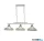 ALADDIN 7183-3SS Bistro III 3Lt Bar Pendant - Satin Silver Metal