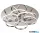 ALADDIN 7196-6CC Lux & Belle 6Lt LED Ring Ceiling Flush - Chrome & Acrylic