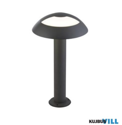 ALADDIN 7264-450 Mushroom LED Outdoor Post - Dark Grey > Opal Diffuser, IP44