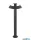 ALADDIN 7264-730 Mushroom Outdoor Post  - Dark Grey & Opal Polycarbonate