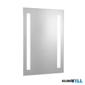   ALADDIN 7450 Bathroom Mirror w Shaving Socket  -  Chrome & Frosted, IP44