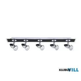   ALADDIN 7495 Comet 5Lt Bar Spotlight - Matt Black & Polished Chrome