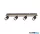 ALADDIN 77230-4BK San Diego 4Lt Flush, Matt Black Metal