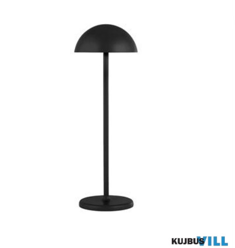 ALADDIN 78131BK Portobello Portable Outdoor Table Lamp - Black, IP54