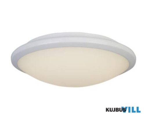 ALADDIN 7938-30WH Knutsford LED Flush- White, Frosted Glass Shade, IP44