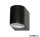 ALADDIN 8008-1BK-LED Eiffel LED Outdoor Wall Light - Black > Glass, IP44