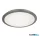 ALADDIN 8100-30CC Scilly LED Flush - Chrome Metal & Crystal Sand