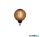 ALADDIN 82200BK Decorative Lamp, Black, Dimmable