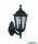 ALADDIN 82530BK Alex  Outdoor Wall Light - Black Metal & Glass