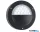 ALADDIN 8744BK Bangor LED Outdoor Flush  -  Black & Polycarbonate, IP44