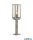 ALADDIN 90151-500SI Box II 500mm Outdoor Post - Silver > Clear Glass, IP44