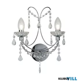   ALADDIN 9037-2CC Autumn 2LT Bathroom Wall Light - Chrome Metal