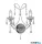 ALADDIN 9037-2CC Autumn 2LT Bathroom Wall Light - Chrome Metal