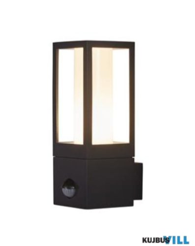 ALADDIN 91251-1BK-PIR Avenue LED Outdoor Wall Light - PIR Sensor. Black