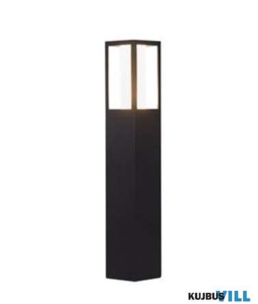 ALADDIN 91251-450 Avenue LED Outdoor Bollard - 450mm. Black